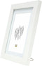 Deknudt Frames fotolijst - wit met passe-partout - 15x20 / 20x25 cm
