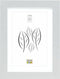 Deknudt Frames fotolijst - zilver met passe-partout - 10x15 / 15x20 cm