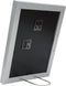 Deknudt Frames fotolijst - zilver met passe-partout - 10x15 / 15x20 cm