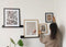 Deknudt Frames fotolijst - zwart met passe-partout - 10x15 / 13x18 cm