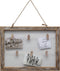 Deknudt Frames memobord S67TV1 E - driftwood - kippengaas - 6 knijpers