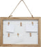 Deknudt Frames memobord S67TV1 E - driftwood - kippengaas - 6 knijpers