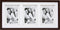 Deknudt Frames multifotolijst - bruin - passe-partout - 3 foto's 10x15