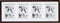 Deknudt Frames multifotolijst - bruin - passe-partout - 4 foto's 10x15