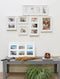 Deknudt Frames multifotolijst - wit - passe-partout - 6 foto's 10x15