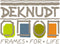 Deknudt Frames sleutelhanger S59NS3 - zwart lederlook - 2x 3,4x4,5 cm