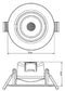Deko Light - inbouw spot - 4000K Daglicht - 6w - 550 Lumen