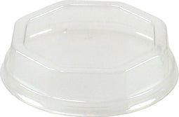 Deksel - Gerecycled PET - 8-hoekig - Ø110mm - 30mm - transparant - 800 stuks