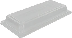 Deksel - PS - rechthoekig - 166x85x22mm - transparant - 600 stuks