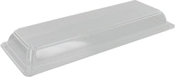 Deksel - PS - rechthoekig - 207x86x23mm - transparant - 750 stuks