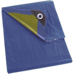 Dekzeil - Blauw/Kaki - Sterk - 2 X 3 M
