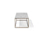 DELANO - Salontafel - Beige/Goud - MDF