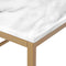 DELANO - Salontafel - Beige/Goud - MDF