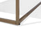 DELANO - Salontafel - Beige/Goud - MDF