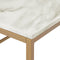 DELANO - Salontafel - Beige/Goud - MDF