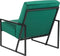 DELARY - Fauteuil - Groen - Fluweel