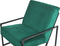 DELARY - Fauteuil - Groen - Fluweel