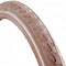 Deli Buitenband Bruin met reflectie, 22x1.75, ETRTO 47-457