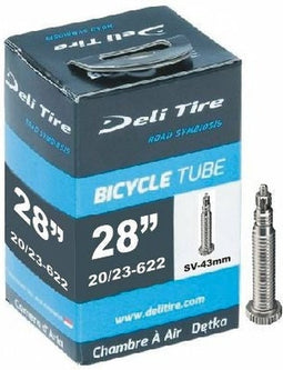 Deli Tire binnenband sv15 28 inch race 18/25-622 43 mm frans