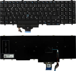 Dell Laptop Toetsenbord Qwertz DE