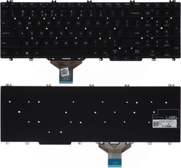Dell Latitude 5500 / Precision 3540 Laptop Keyboard - Single Point - No BL - D74KX