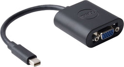 DELL - Mini displayport naar VGA adapter - 1080P - 1920x1080 - Zwart - P/N: 470-13630