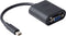 DELL - Mini displayport naar VGA adapter - 1080P - 1920x1080 - Zwart - P/N: 470-13630