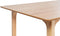 DELMAS - Eettafel - Lichtbruin - MDF