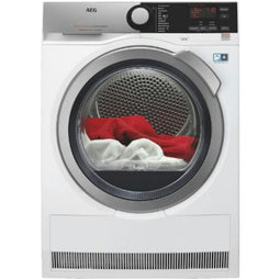 AEG T8DE84ES - Warmtepompdroger - 8 kg - A++ - Silent System Plus - Zilver
