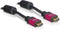 Delock - 1.3 High Speed HDMI kabel - 5 m - Zwart/Roze