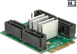 DeLOCK 62850 interfacekaart/-adapter SATA Intern