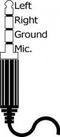 DeLOCK 65967 audio kabel 0,2 m 3.5mm 2 x 3.5mm Zwart