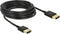 Delock 84775 HDMI-kabel HDMI Aansluitkabel HDMI-A-stekker, HDMI-A-stekker 4.50 m Zwart 4K UHD, Vergulde steekcontacten