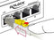 DeLOCK 85331 netwerkkabel 1 m Cat6a S/FTP (S-STP) Wit