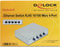 Delock 87588 Netwerk switch 4 poorten 100 MBit/s