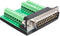 Delock - Adapter Sub-D 25 Pin Stecker - Terminalblock 27 Pin