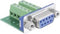 Delock - Adapter Sub-D 9 Pin Buchse - Terminalblock 10 Pin