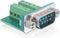 Delock - Adapter Sub-D 9 Pin Stecker - Terminalblock 10 Pin