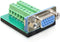 Delock - Adapter VGA Buchse - Terminalblock 16pin