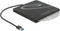 DeLOCK behuizing voor 5,25'' Slot-in Slim SATA drives (9,5mm & 12,7mm) - USB3.0 (USB-A) / zwart
