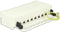 DeLOCK CAT6a Gigabit Desktop Patch Panel 1U met 8 poorten - afgeschermd / wit