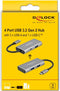 Delock Externer USB 3.2 Gen 2 Type-C? Hub mit 3 x Typ-A und 1 x Type-C?