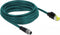 DeLOCK M12 8-pins X-gecodeerd - RJ45 Hirose industriële netwerkkabel - CAT6a / TPU PUR - 5 meter