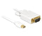 Delock - Mini DisplayPort - VGA Kabel - Wit - 1.0 meter