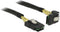 DeLOCK Mini-SAS SFF-8087 > Mini-SAS SFF-8087 haaks - 1 meter