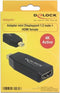 DeLOCK premium Mini DisplayPort naar HDMI actieve adapter - DP 1.2 / HDMI 1.4 (4K 30Hz) / zwart