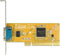 DeLOCK seriële RS232 PCI kaart met 1 9-pins SUB-D poort en Low Profile bracket