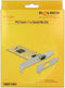 DeLOCK seriële RS232 PCI kaart met 1 9-pins SUB-D poort en Low Profile bracket