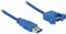 Delock - USB 3.0 A Male naar USB 3.0 A Female - 1 m