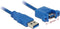 Delock - USB 3.0 A Male naar USB 3.0 A Female - 1 m